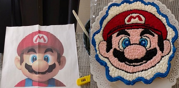 Hola!! LES COMPARTO PASTEL MARIO BROS DE LA REPOSTERA “Diana Gaytan” Una Sorpresa MIREN …