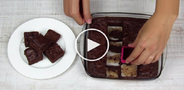 Cómo hacer brownies de chocolate ¡La receta original, Si te gusta dinos HOLA y dale a Me Gusta MIREN