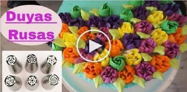 Boquillas rusas para repostería: VIDEO RESEÑA MIREN …