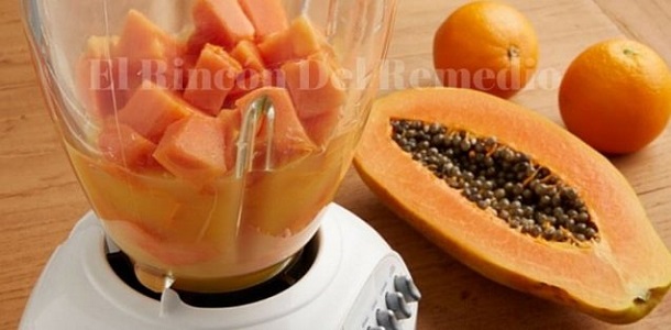 PRUEBA este licuado de avena y papaya 3 en 1: Desinflama el vientre, ayuda a perder peso y limpia el colon, Si te gusta dinos HOLA y dale a Me Gusta MIREN …