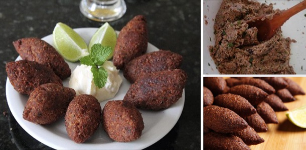 Cómo Hacer KIBBE, kibe o kibbeh croqueta de sémola de trigo con carne, Si te gusta dinos HOLA y dale a Me Gusta MIREN …