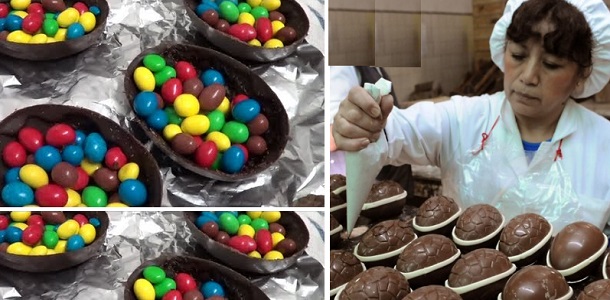 Huevos de chocolate para la semana santa paso a paso, Si te gusta dinos HOLA y dale a Me Gusta MIREN …