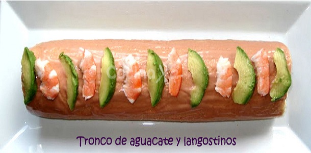 Tronco de aguacate y langostinos, Si te gusta dinos HOLA y dale a Me Gusta MIREN…