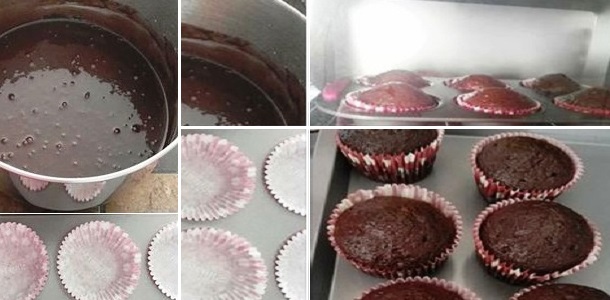 Hola chicas receta de cupcakes súper esponjosa con Buttercream de chocolate, Si te gusta dinos HOLA y dale a Me Gusta MIREN …