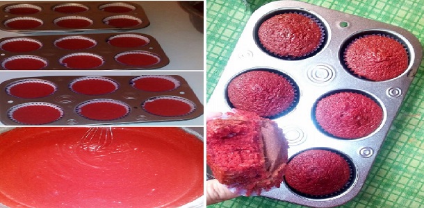 Después de varios intentos y muy muy ricos sin duda Los mejores Cupcakes de Red Velvet del mundo aprende como hacer!