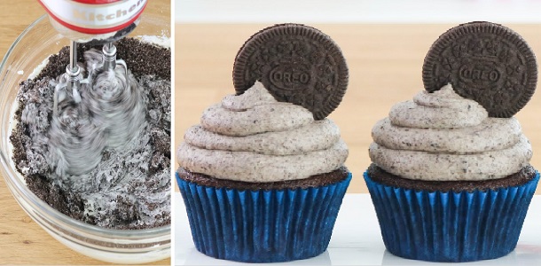 Frosting de OREOS para rellenar, decorar CUPCAKES como para cubrir TORTAS…