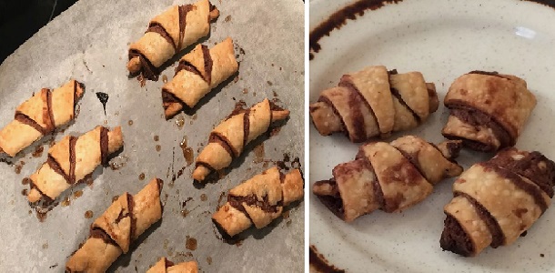 Después de que aprendí a hacer estas GALLETAS ENROLLADITAS de NUTELLA fáciles, mi familia quiere que yo haga siempre!