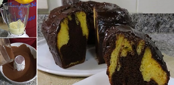 Solo necesitas una LICUADORA para hacer la mejor TORTA DE LECHE CONDENSADA Y CHOCOLATE! “Fácil, rápida y deliciosa”