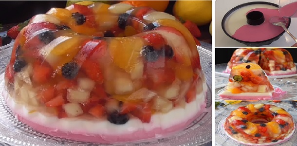 Gelatina de frutas naturales y yogur, Si te gusta dinos HOLA y dale a Me Gusta MIREN…