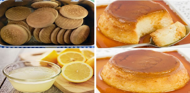 Flan de galletas con las tradicionales ‘María’ de toda la vida, Si te gusta dinos HOLA y dale a Me Gusta MIREN…