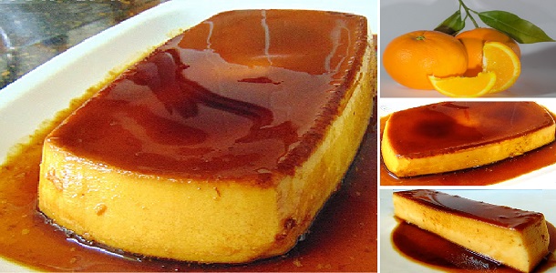 Sencillo y delicioso FLAN de NARANJA con LECHE CONDENSADA. Un postre que seguro va a gustar a todos !!