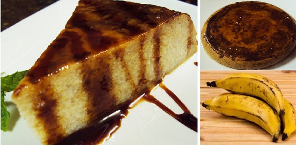 Disfruta de este FLAN DE PLÁTANO AL MICROONDAS que va a encantar a todos, y que se elabora muy facilmente.