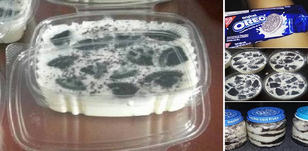 Postre de leche y oreo Segui la receta al pie de la letra. Riquísimo! Si te gusta dinos HOLA y dale a Me Gusta MIREN…