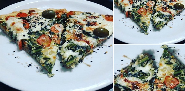 PIZZA de zanahorias y espinacas unidas con crema y huevos, Si te gusta dinos HOLA y dale a Me Gusta MIREN…