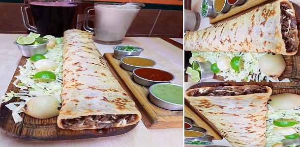 BURRITO DE CARNE ASADA “Si te gusta dinos HOLA y dale a Me Gusta MIREN…