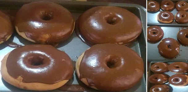 Mis donas horneadas que les parece ” Si te gusta dinos HOLA y dale a Me Gusta MIREN…