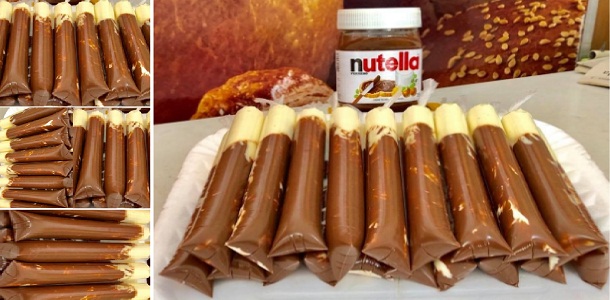 HELADITOS DE NUTELLA, Si te gusta dinos HOLA y dale a Me Gusta MIREN…