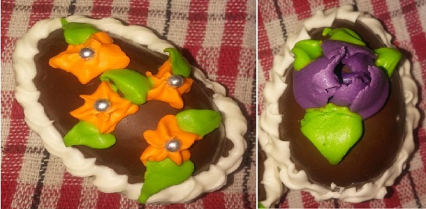 Huevos de pascua FÁCILES decoración en chocolate, Si te gusta dinos HOLA y dale a Me Gusta MIREN …