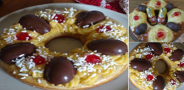 Hola les comparto mi primera rosca de pascua!! Ojalá les guste….