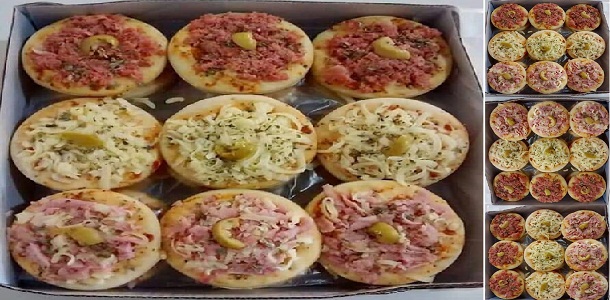 MINI PIZZAS FÁCILES